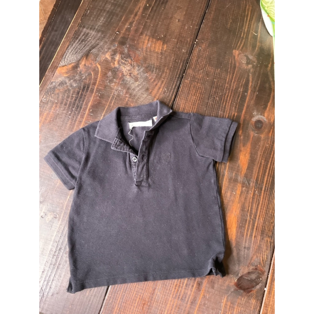 Zara Boys Polo Shirt, Black, 2-3Y